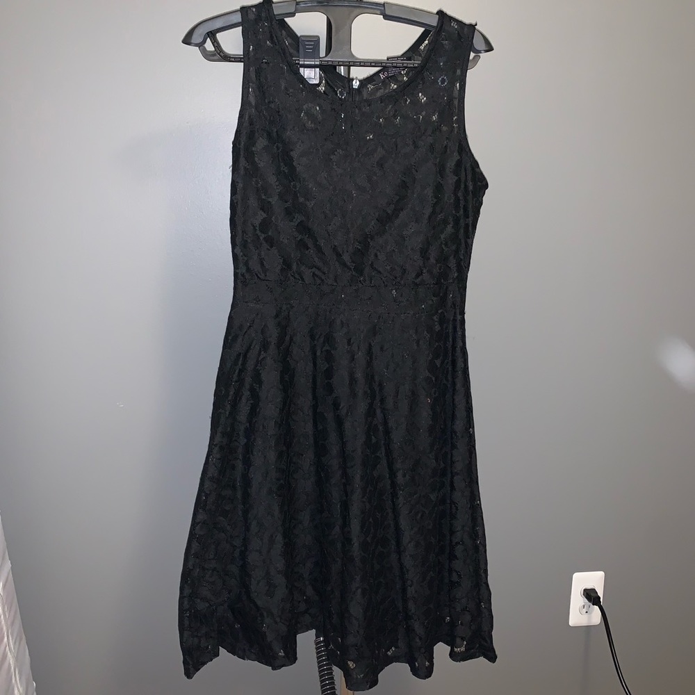 Black cocktail dress